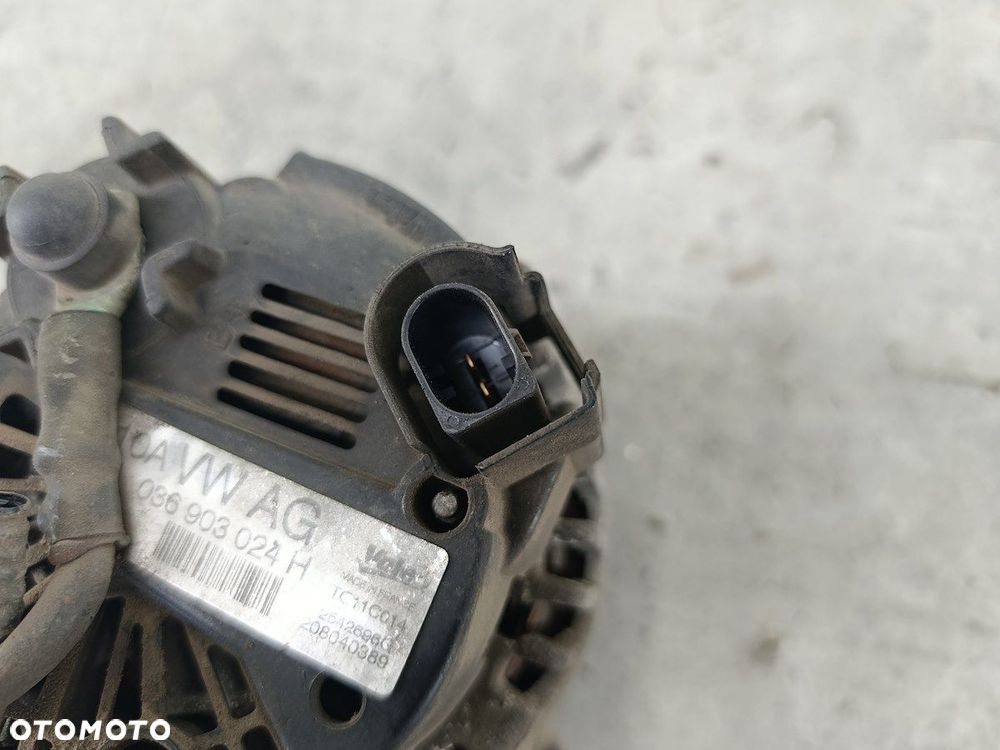 ALTERNATOR VW GOLF V 036903024H VALEO   1.4 16V 80KM - 8