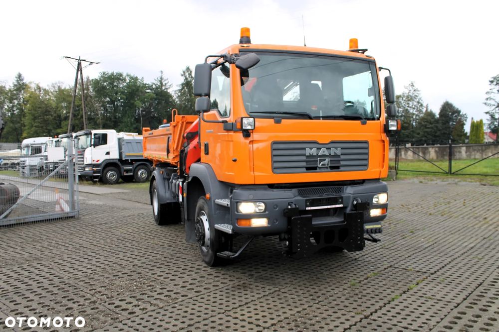 MAN 18.280 TGM 4x4 czołownica hydraulika - 4
