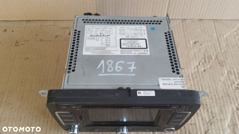 RADIO CD NAWIGACJA SEAT LEON II 2009- 5P0035191E - 3