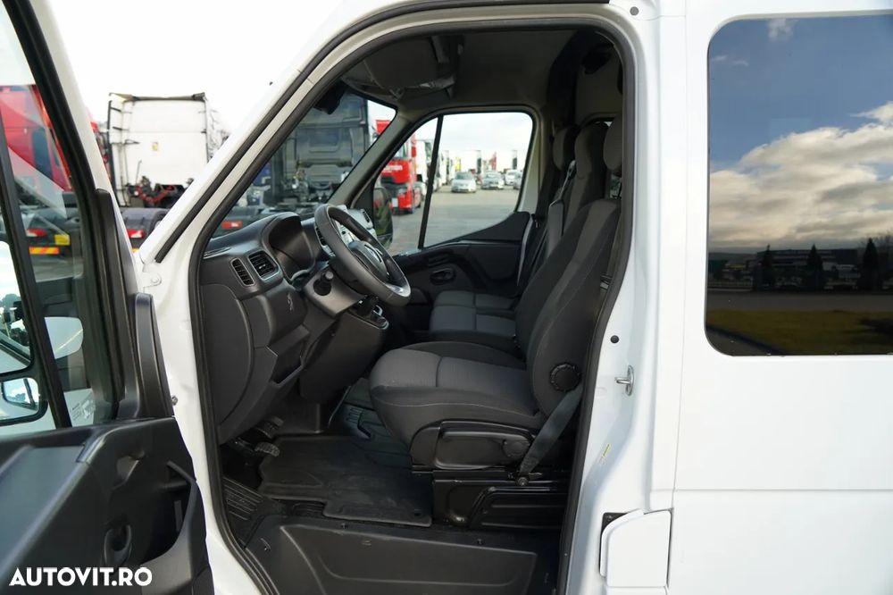 Renault MASTER / TABLĂ / DUBIȚĂ / CABINĂ MIXĂ 7 LOCURI / CAROSERIE / RAFTURI / UN SINGUR PROPRIETAR - 25