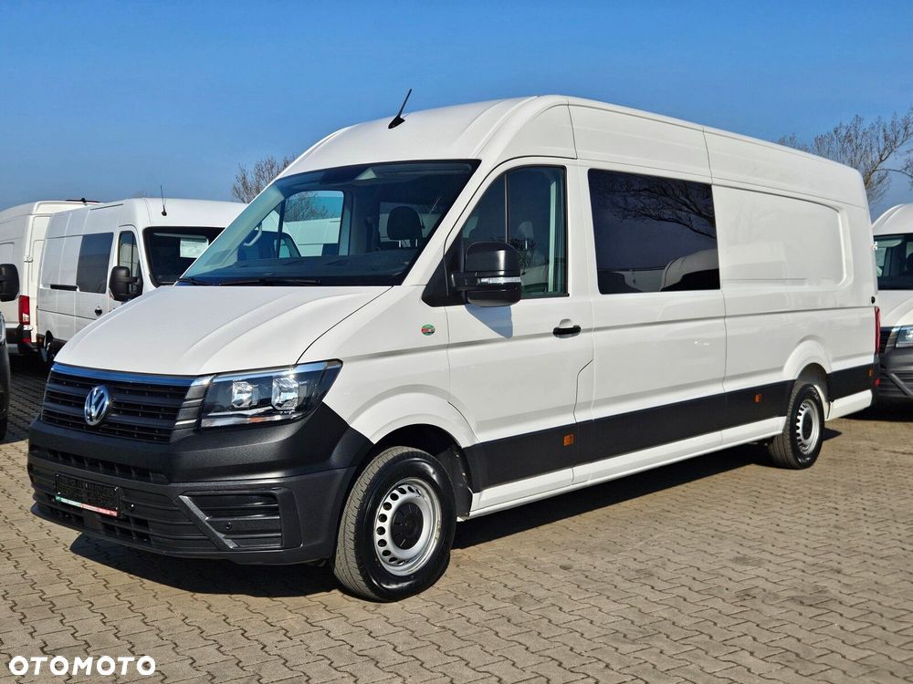 Volkswagen Crafter L5H2 *119999zł NETTO* Brygadówka 6 osób 2.0TDi/140KM - 5