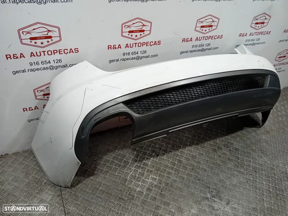 Parachoques Trás Traseiro Audi A4 B8 Sedan S Line Original - 4