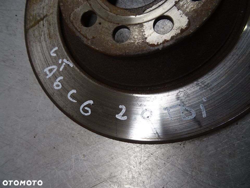 AUDI A6 C6 04-07 2.0TDI TARCZE HAMULCOWE TYŁ TYLNE 300MM - 2