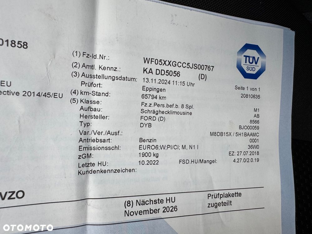 Ford Focus 1.5 EcoBoost Start-Stopp-System Titanium - 33