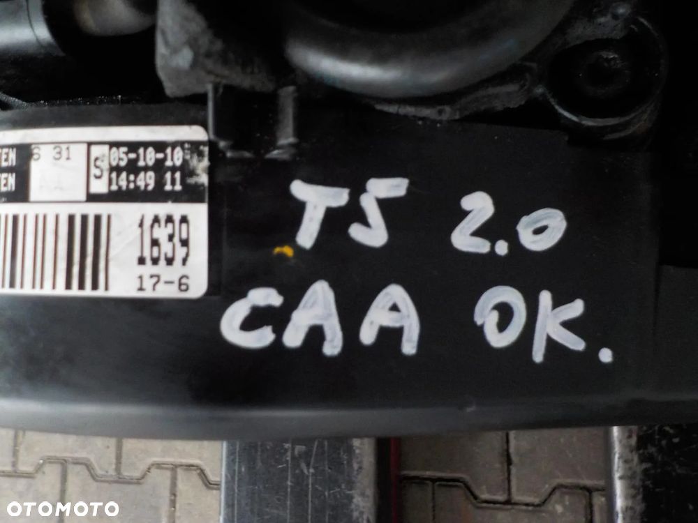 VW T5 T6 SILNIK 2.0 TDI CAA + WTRYSKI + POMPA + KOLEKTOR KOMPLETNY - 6