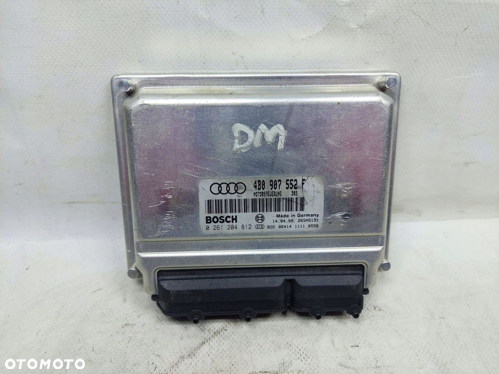 Sterownik Komputer Silnika 4B0907552F 0261204812 Audi A6 C5 2.4 - 3
