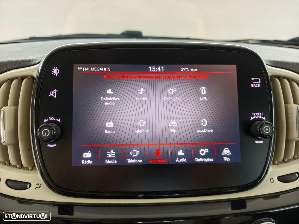 Fiat 500 1.2 Lounge S&S - 13