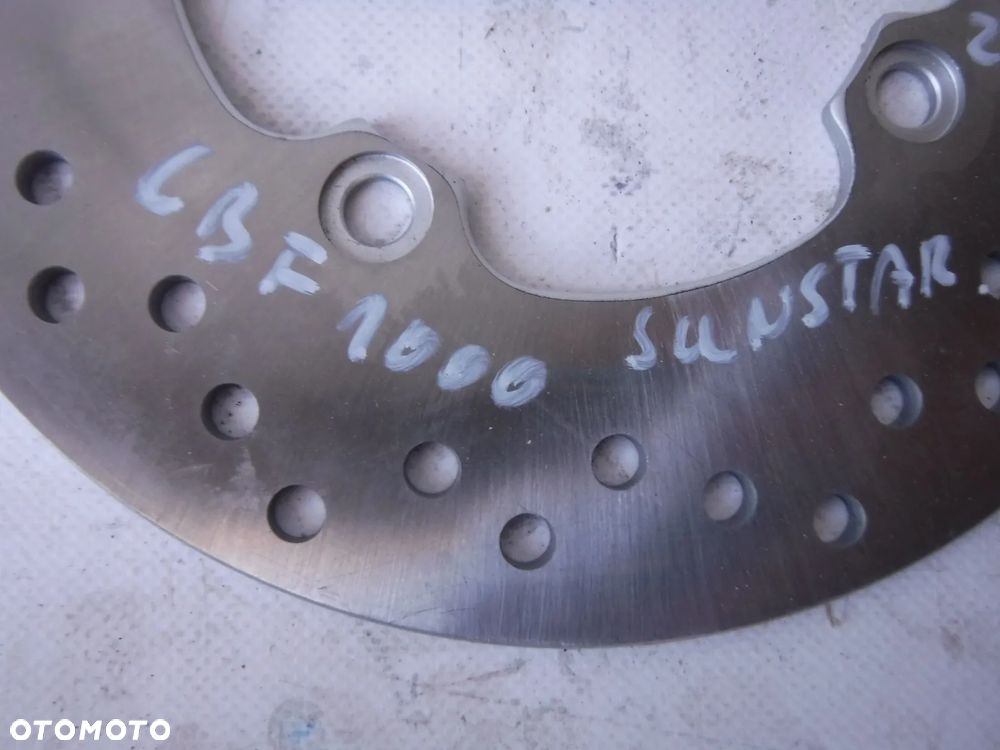 tarcza hamulcowa sunstar nowa 240mm honda cbr cbf 1000 cb - 5