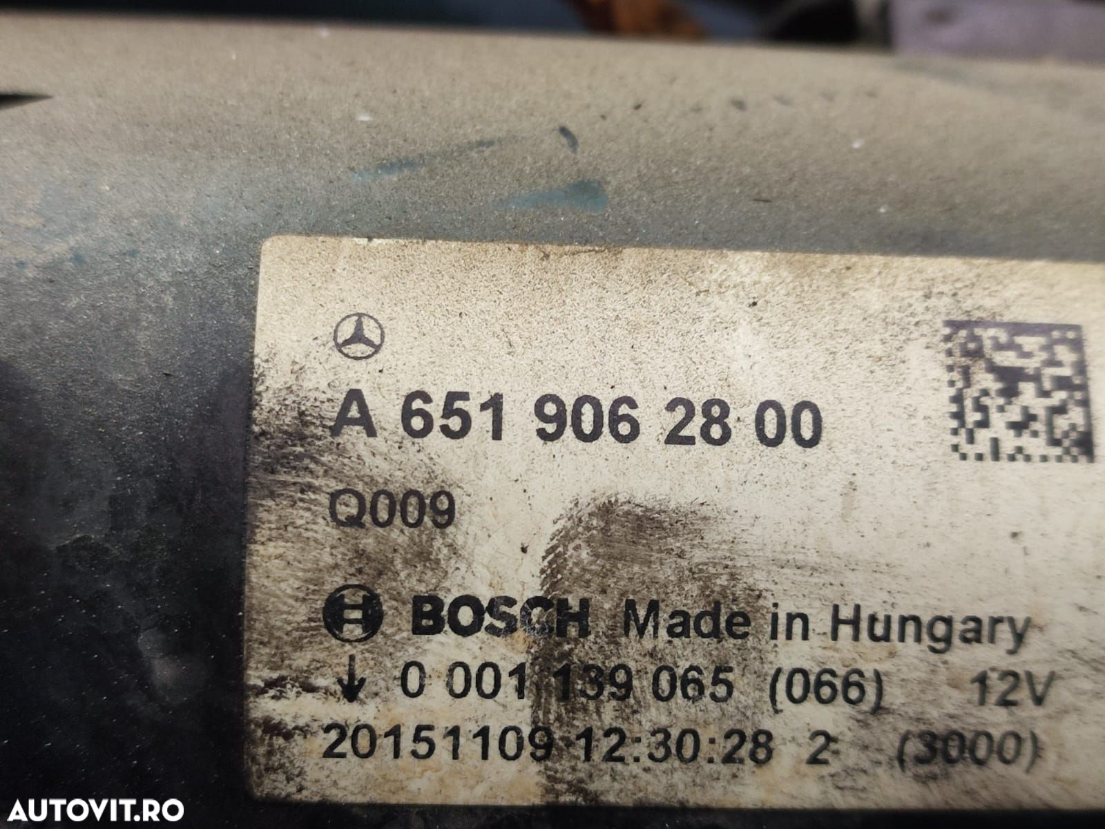 Electromotor 2.2 cdi om651.960 A6519062800 Mercedes-Benz GLE 1 (W166) - 5