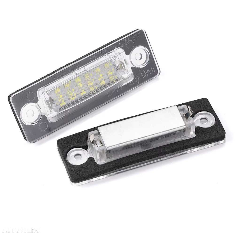 Lampi Numar LED Portbagaj VW Golf 5, Jetta MK5, Passat B5.5 B6 Superb - 1
