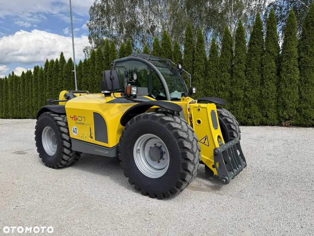 Kramer Kramer 4507 TELESKOP / PIĘKNA / 7 METRÓW UDŹWIG 4400 KG / BOGATA WERSJA 40 KM/H / PNEUMATYKA / SPROWADZONA Z NIEMIEC / ZWROTNA I STABILNA / ORYGINAŁ / SILNA / BEZ DPF I ADBLUE / KLIMA / KT 407 447 457 35.7 559 7044 531 541 70 - 10