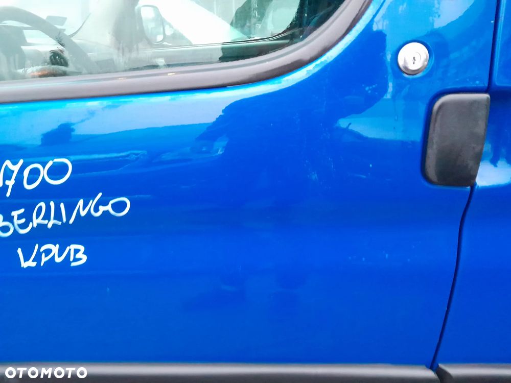 CITROEN BERLINGO I LIFT DRZWI LEWE PRZEDNIE LEWY PRZÓD KOLOR: KPVB - 3