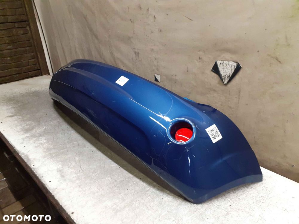 ^ ZDERZAK TYŁ TYLNY FORD FIESTA MK.6 6 VI LIFT FL C6 NIEBIESKI BŁĘKITNY - 4