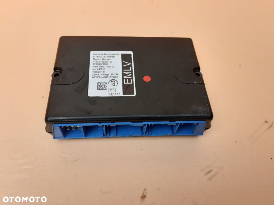 KOMPUTER MODUŁ ECU 5801375499 IVECO DAILY 12-14 - 1