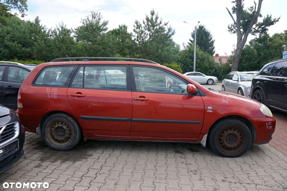 TOYOTA COROLLA E12 KOMBI 2003 3N8 2.0 D4D 1CD-FTV 90KM E351 CZERWONY na części - 6