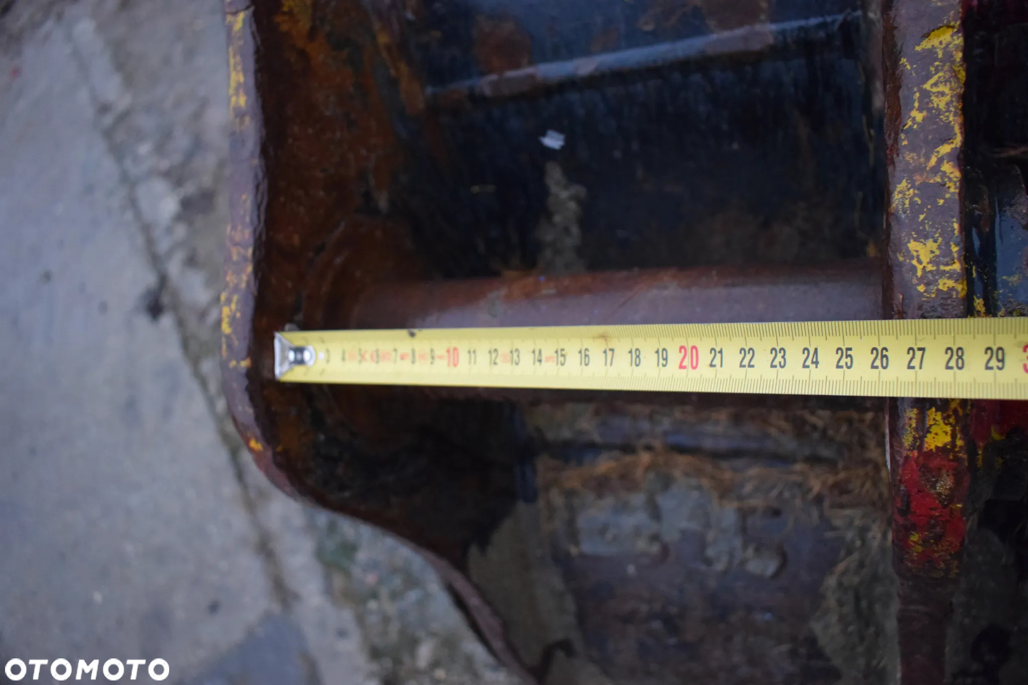 Oryginalna Wąska łyżka JCB kopiąca * 60 CM * fi 65 * Geith Miller Tefra Hill - 12