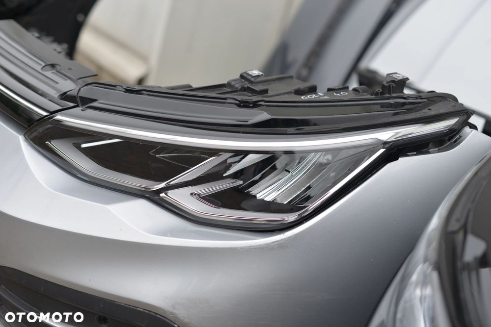 MASKA ZDERZAK BŁOTNIK LAMPA PAS BELKA GRILL FULL LED VW GOLF 8 VIII 5H0 19- - 9