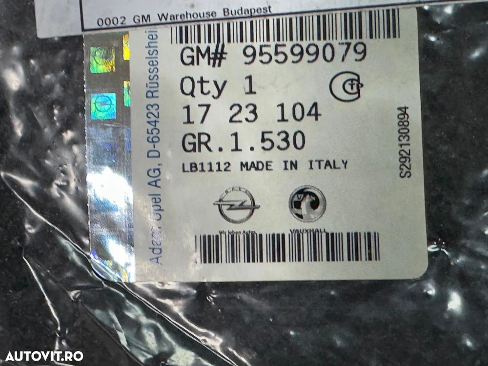 95599079 | Set Covor OEM | Opel Combo D - 2