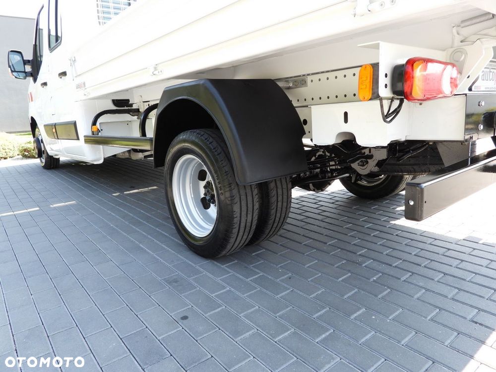 Renault MASTER WYWROTKA PODWÓJNA KABINA DOKA 6 MIEJSC TEMPOMAT LEDY BLIŹNIACZE KOŁA KLIMATYZACJA  130KM - 16