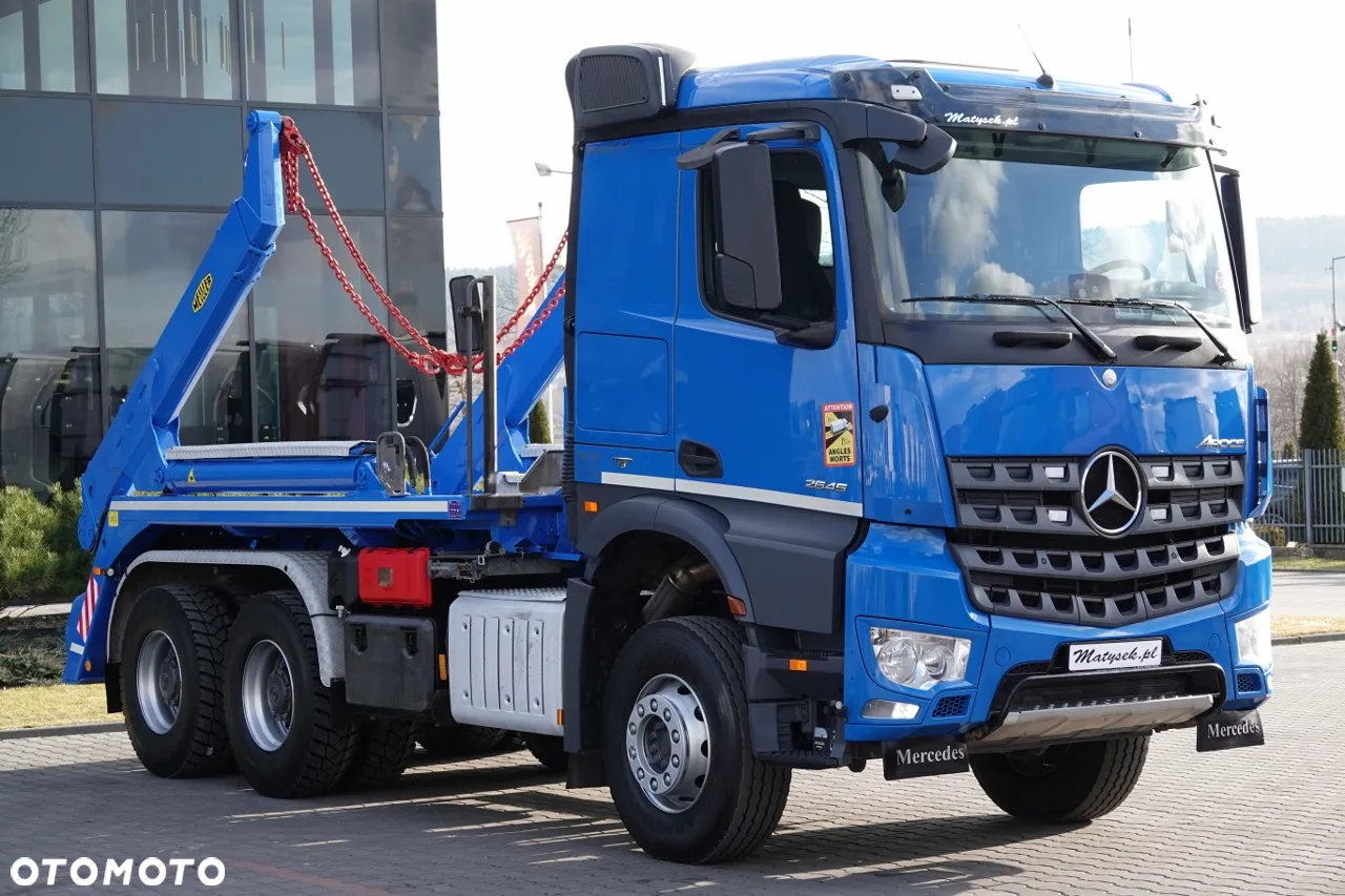 Mercedes-Benz AROCS 2645 / 6X4 / BRAMOWIEC / MEILLER / MANUAL / EURO 6 / SPROWADZONY - 8