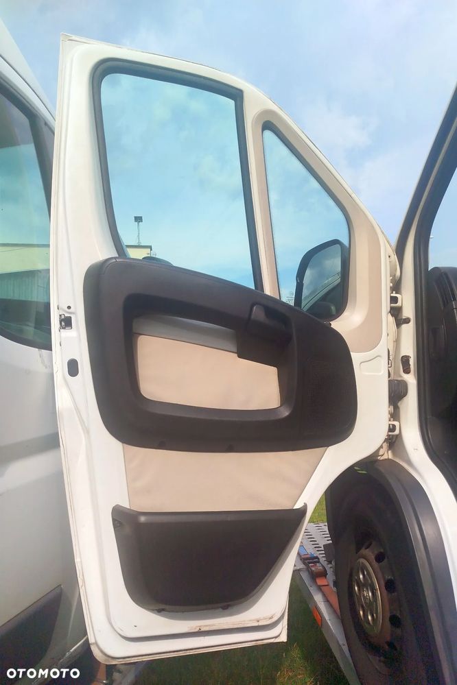 drzwi przód lewe kompletne Białe do Ducato III Lift 14-22r Boxer JUMPER 14-22r,BEZ Lusterka, w komplecie szyby -zamki -klamki -podnosnik szyby w prądzie -tapicerka drzwi -wiązka -listwy - 3