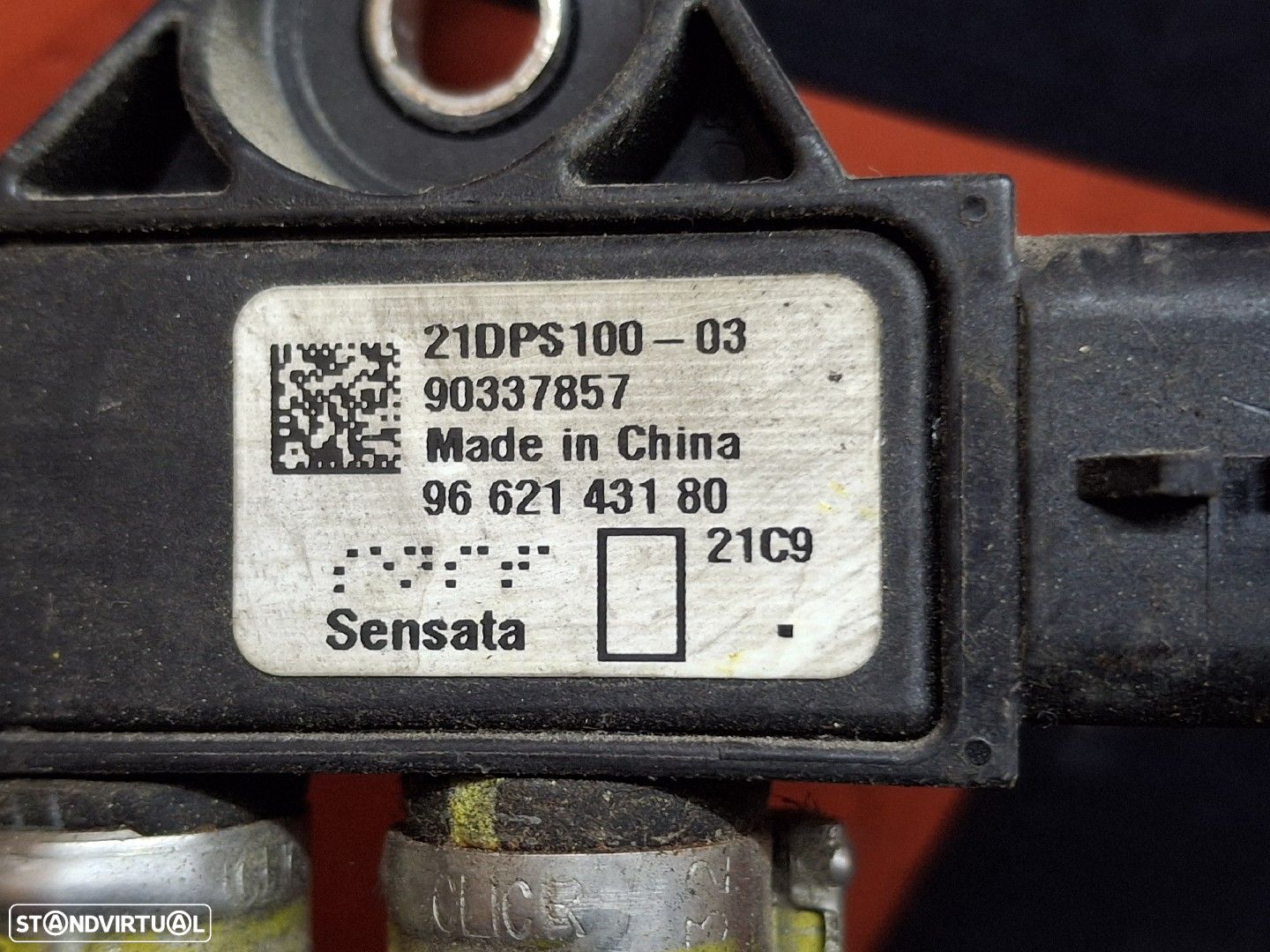 Sensor Pressão Gases Escape Peugeot Boxer Caixa - 4