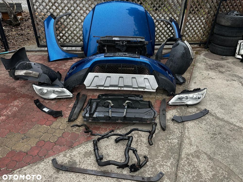 Przód Kompletny Maska Zderzak Lampy Wzmocnienie Chłodnice VW Tiguan I 2.0 TDI LC5C - 6