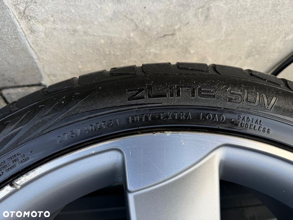 AUDI Q7 4L KOŁA ALUFELGI ROTOR 9Jx21 5x130 ET60 4L0601025CE OPONY 275/40/21 - 19