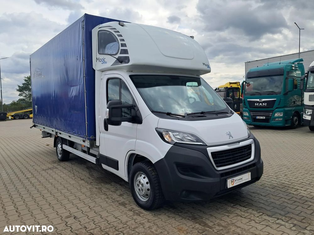 Peugeot BOXER 2.2D 140CP MANUAL EURO 6 CABINA DE DORMIT SI PRELATA - 2