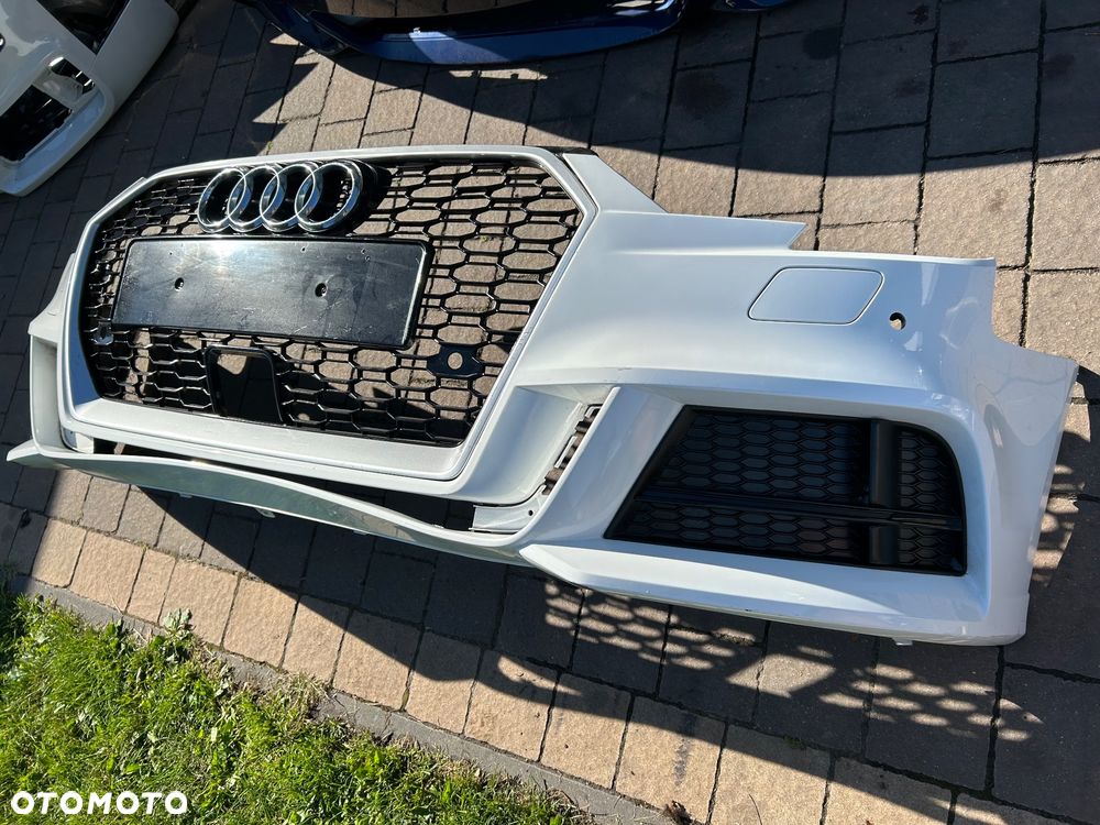 AUDI A3 8V LIFT SEDAN S-LINE ZDERZAK PRZOD LY9C ORG - 1