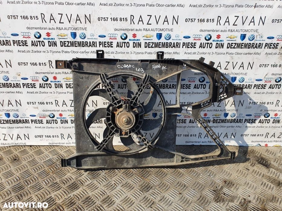 Electroventilator termocupla Opel Corsa c 1.0 benzina testat factura g - 1