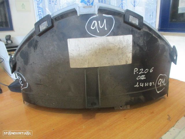 Quadrante 9648836380 PEUGEOT 206 2003 1,9D KM/H DIGITAL PEUGEOT 206 VAN 2005 1.9D 70CV 3P BRANCO KM/H  DIGITAL - 5