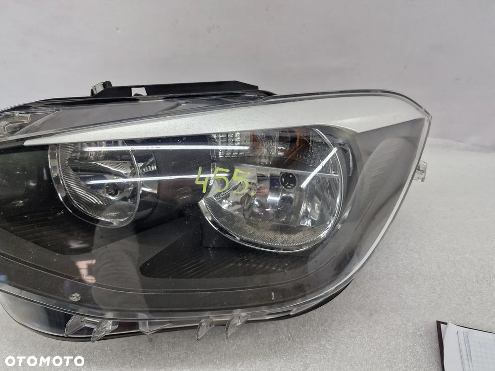 BMW 1 F20 / F21 11- LEWA ZWYKŁA LAMPA PRZEDNIA PRZÓD , NR 7229671 / 7229671-07 , NR AUKCJI LA455 - 3