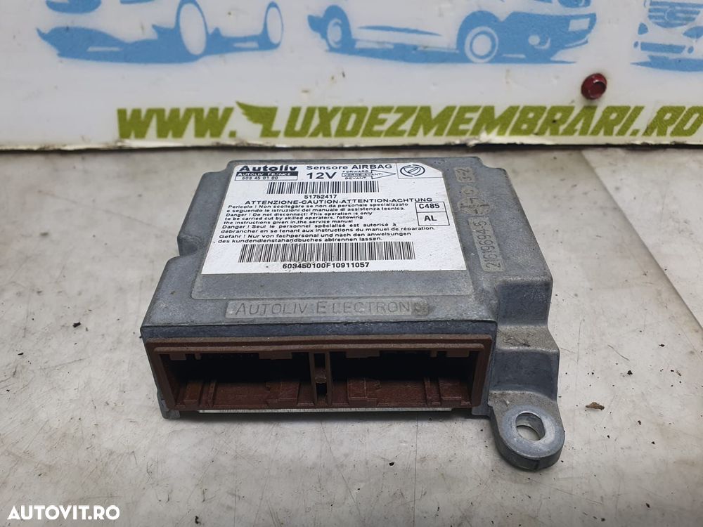 Calculator airbag 51752417 Lancia Ypsilon 2 (Type 843) [2003 - 2006] - 1