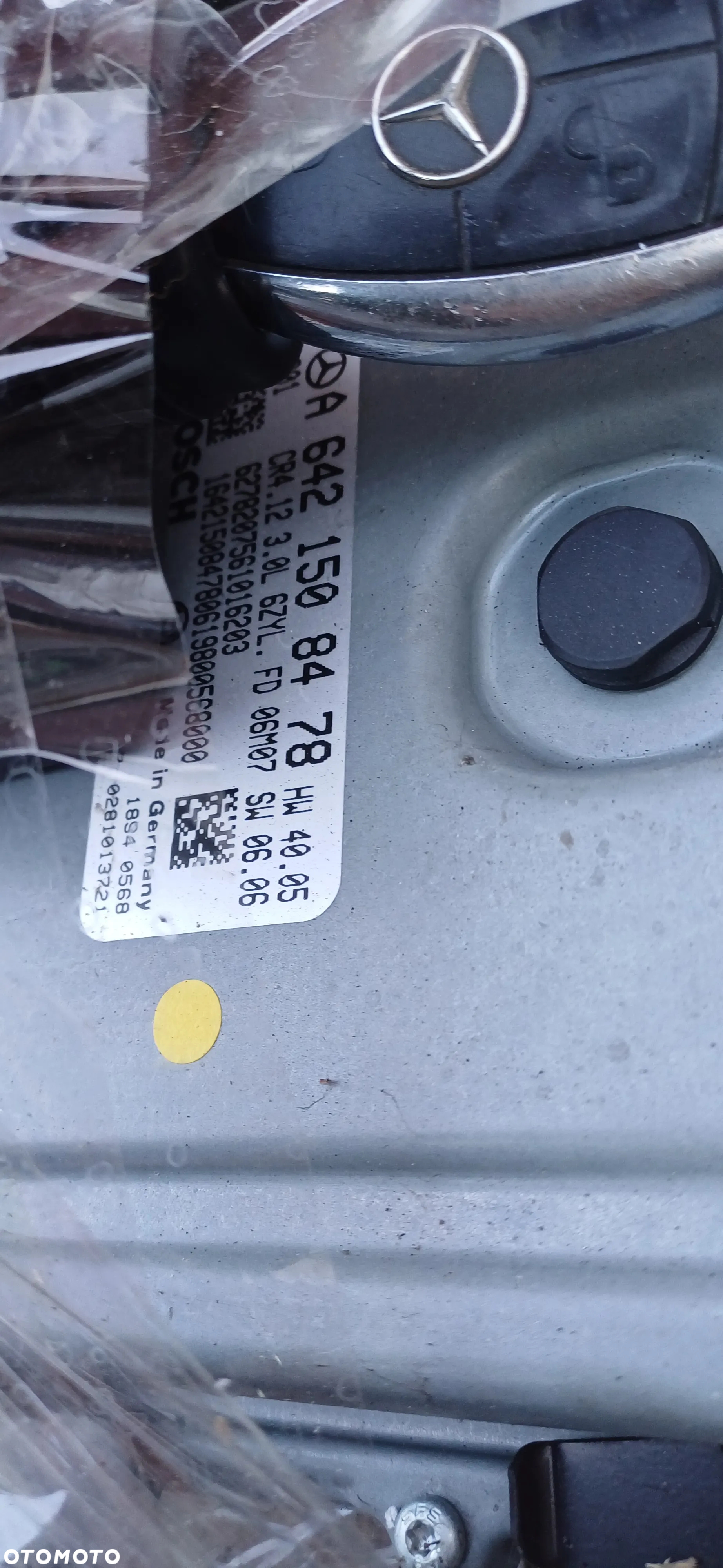 3.0 V6 CDI W211 ZESTAW STARTOWY DO ODPALENIA KOMPUTER STEROWNIK STACYJKA A6421508479 - 2