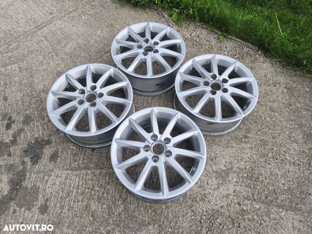 Jante Aliaj Originale Seat Ibiza R15 5x100  VW Polo, Skoda Fabia - 9