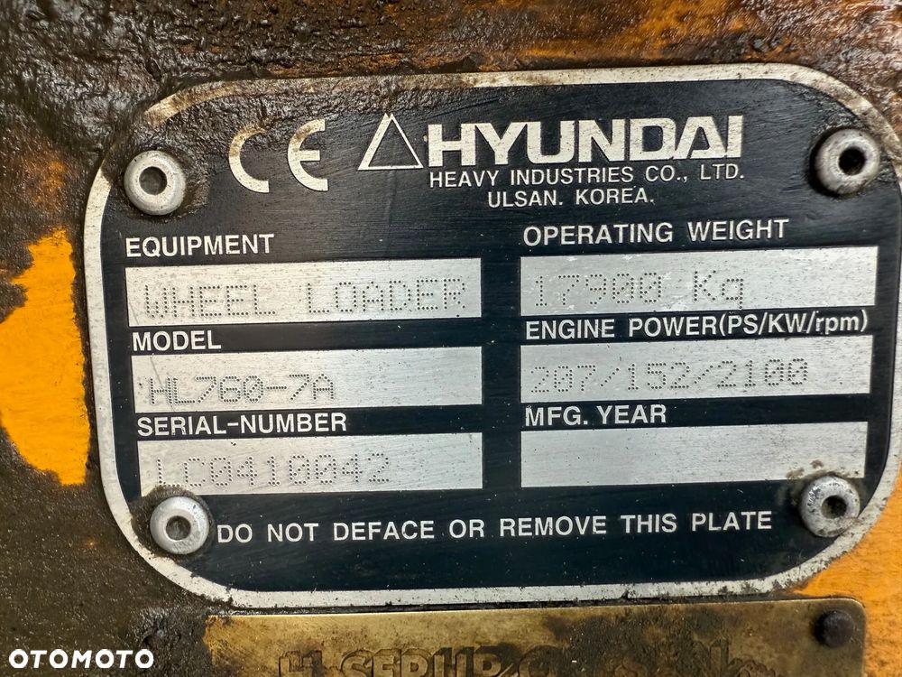 Hyundai HL760-7A / Nowe Opony / Klima - 17