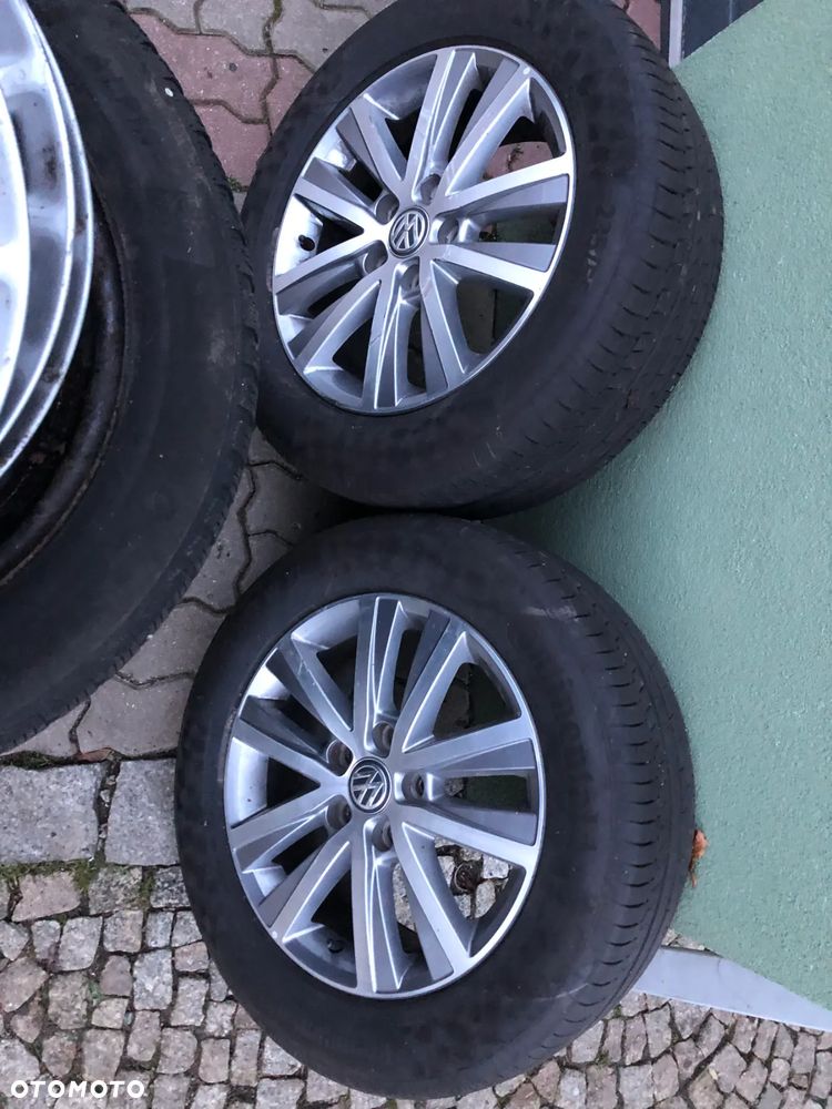 kola 2sztuki Felga 17 Volkswagen OE T5 T6 MULTIVAN 7.0" x 17" ET 55 7E0601025L - 1