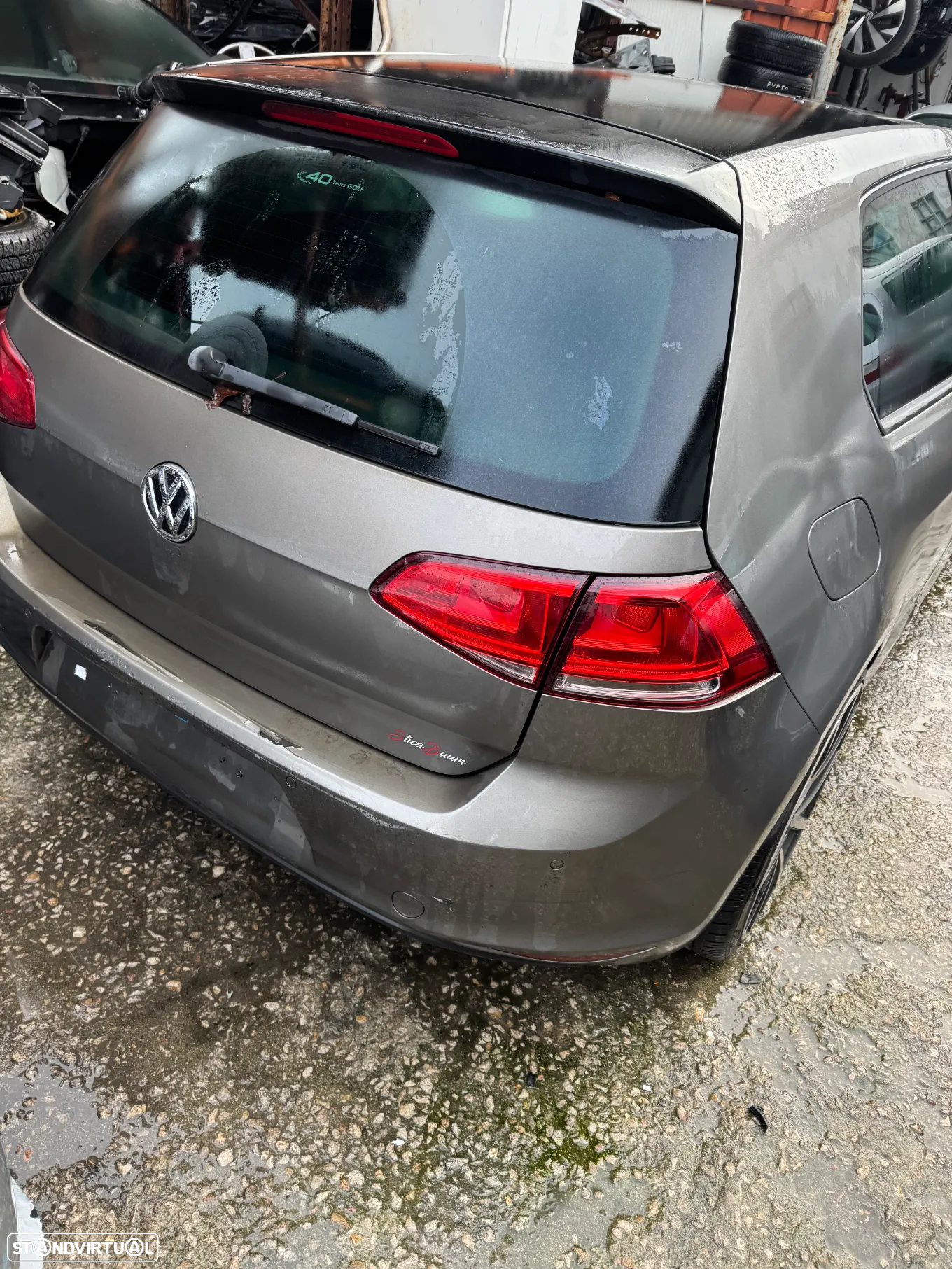 VW GOLF VII 2.0 tdi 150cv ref. motor CRBC caixa DSG para peças - 5