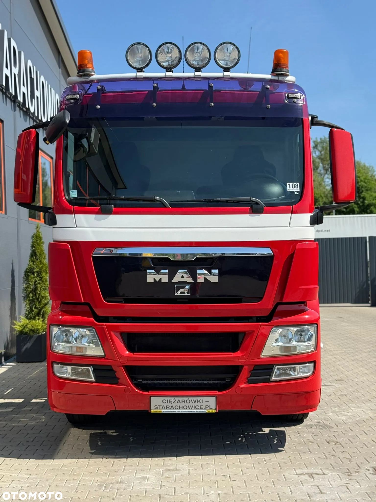 MAN TGS TGX E5 26.320  / skrzynia / platforma / oś skrętna - 9