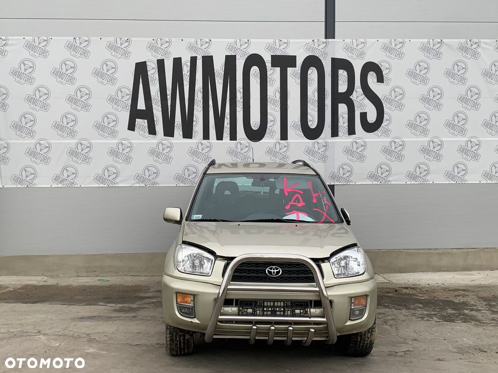 TOYOTA RAV 4 2001 *SAMOCHÓD NA CZĘSCI* 2684 MASKA, LAMPA, DRZWI, LUSTERKO, ZDERZAK, GRILL, BŁOTNIK, KLAPA, BELKA, DESKA, FOTELE, KANAPA, ĆWIARTKA, KIEROWNICA, TARCZE, ZACISKI, ZAWIESZENIE, KOMPLETNY PRZÓD, KOMPLETNY TYŁ, LICZNIK, ZEGARY, PRAWE LEWE PRZÓD TYŁ - 4