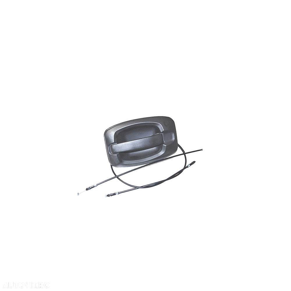 Maner exterior deschidere usa culisanta Citroen Jumper 2006-2014, Fiat Ducato 2006-2014, Peugeot Boxer 2006-2014 Negru cod 9101-CV - 1