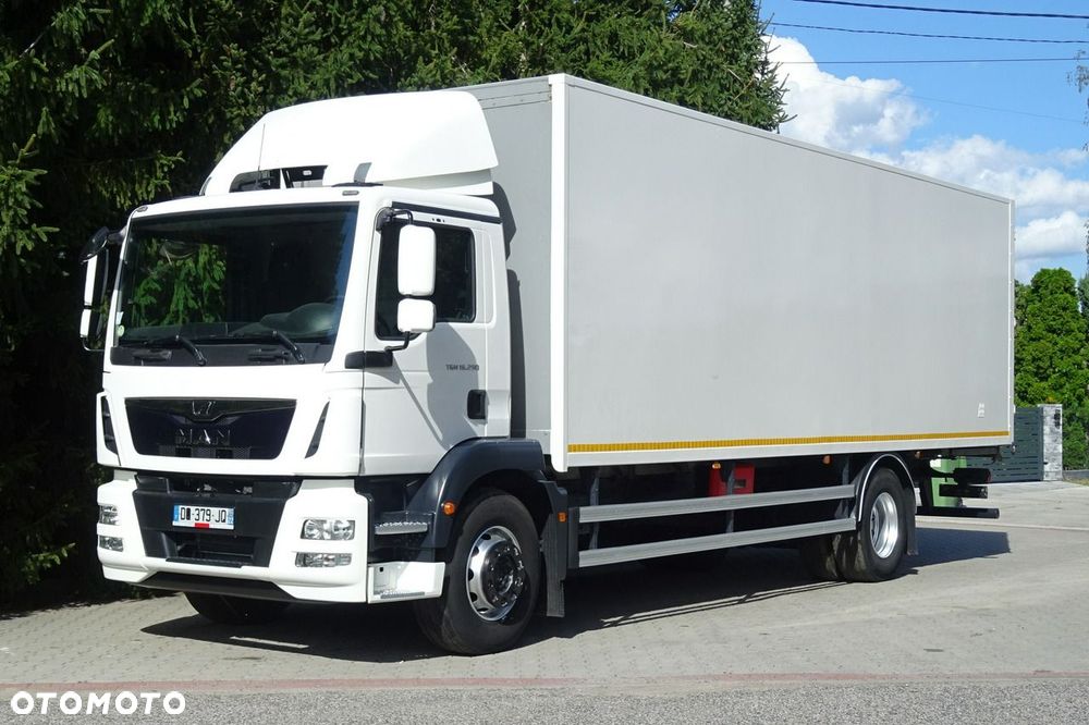MAN TGM 18.290 Euro 6 kontener firanka 20 pal Sprowadzony klima - 22