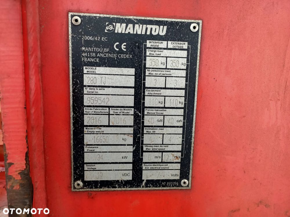 Manitou 280 TJ - 16