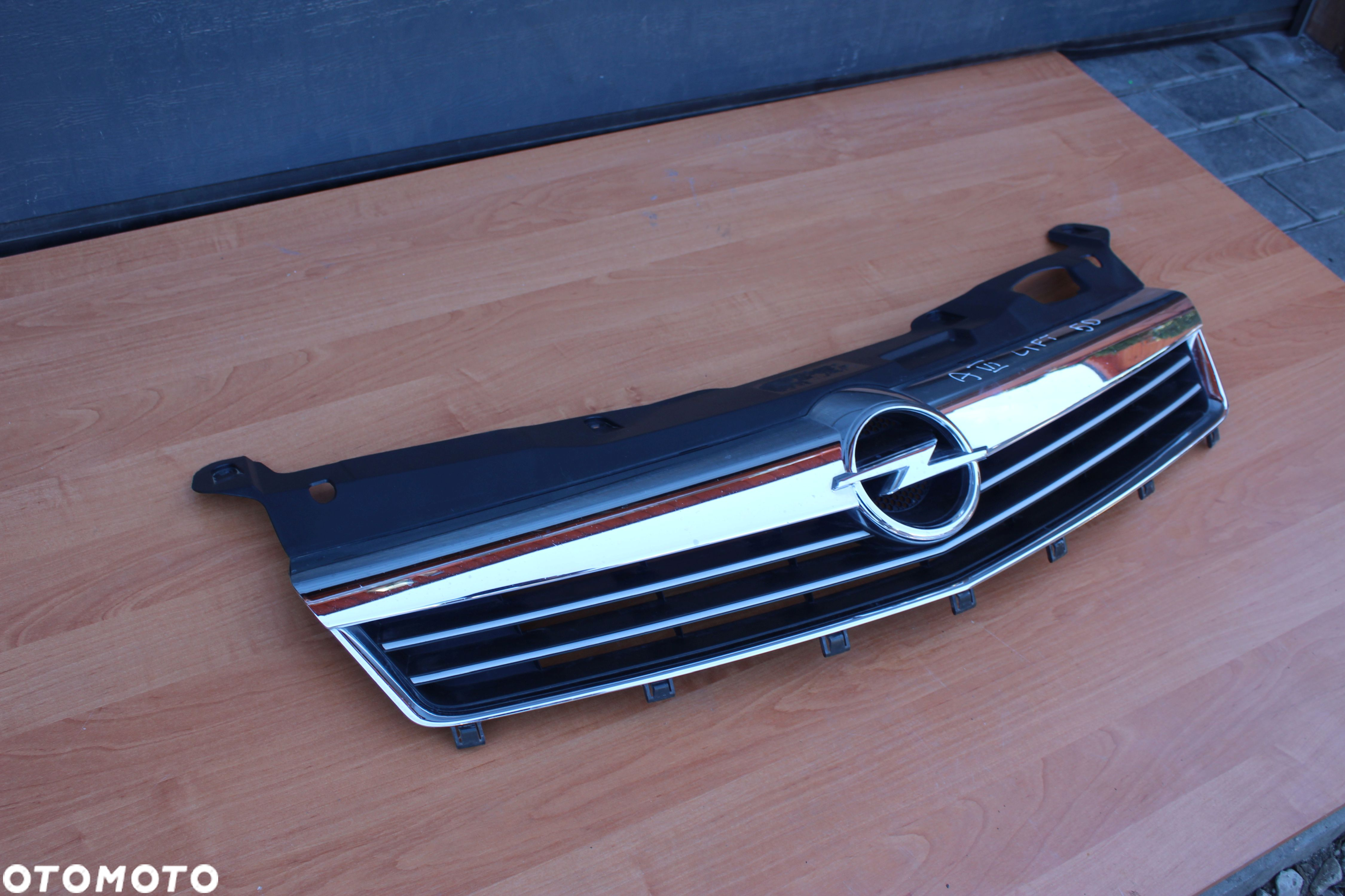 ATRAPA GRILL CHROM OPEL ASTRA H LIFT HATCHBACK KOMBI 5D EUROPA - 4