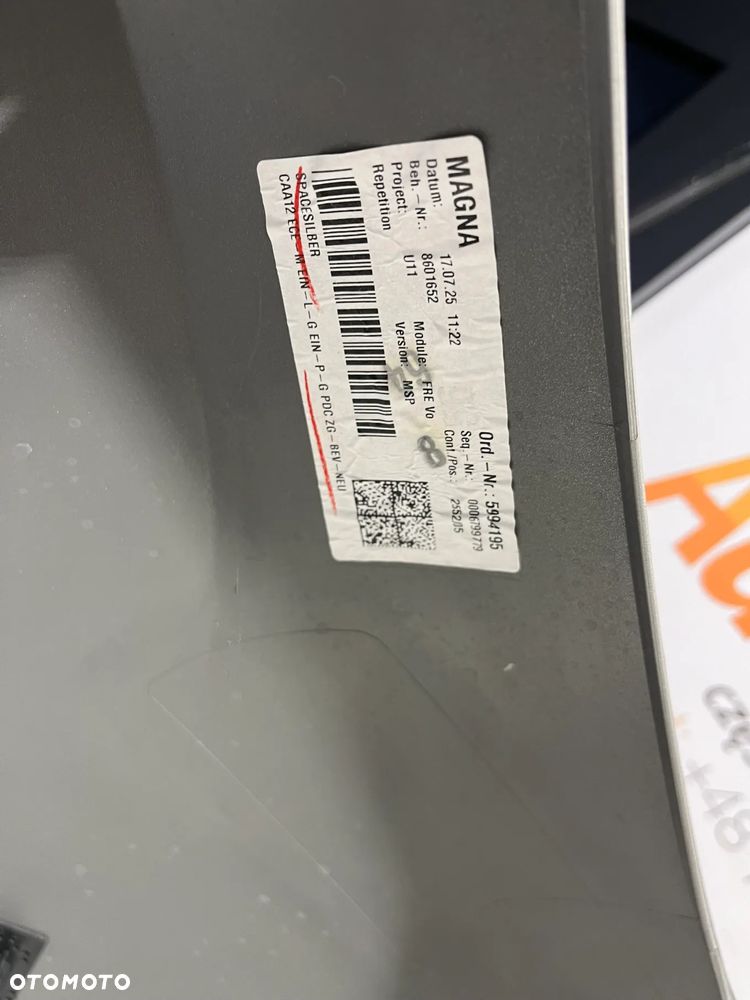 ZDERZAK PRZÓD PRZEDNI BMW X1 U11 SPORT M-PAKIET 8601652 - 8