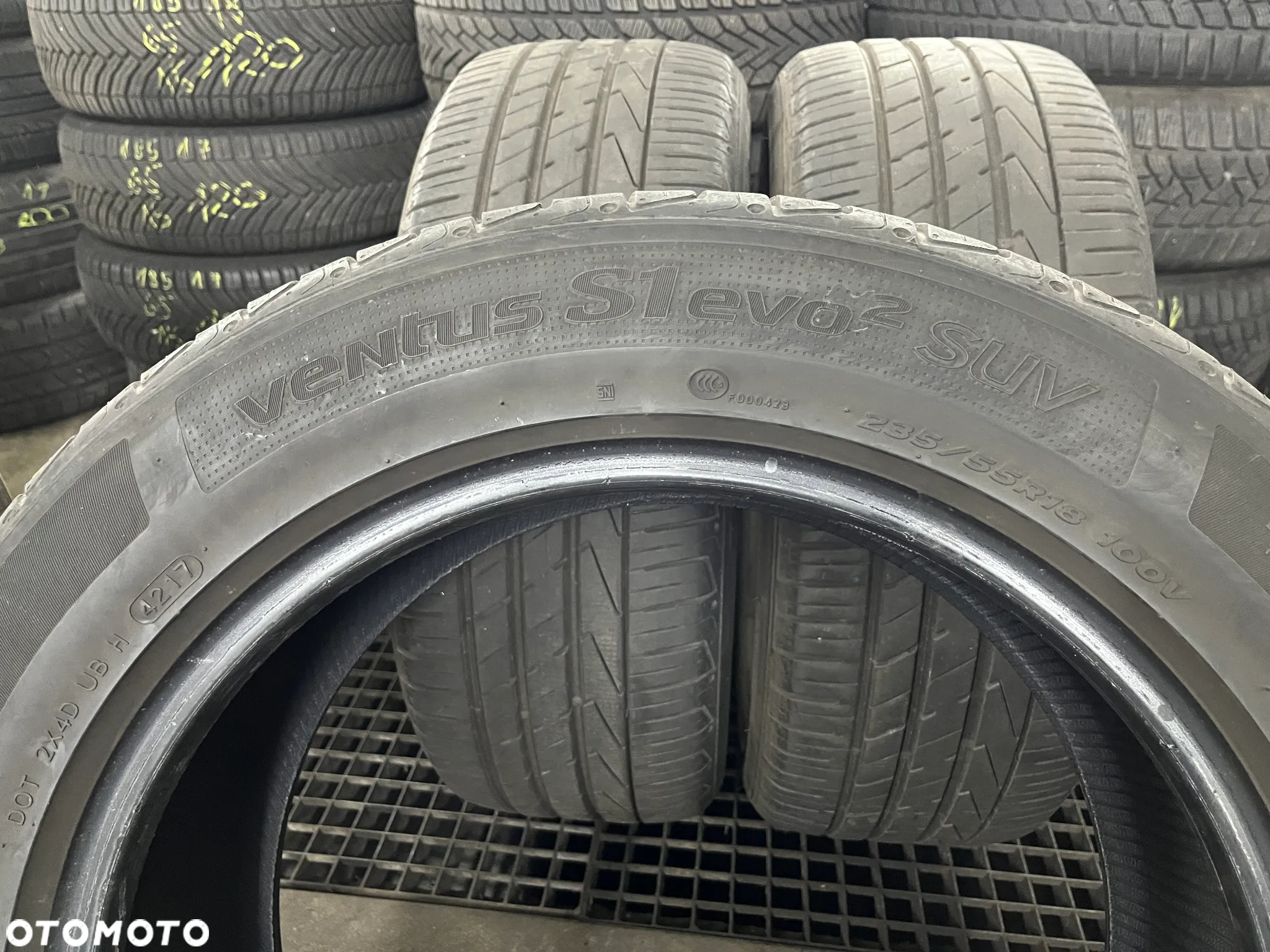 4x Opony Letnie 235/55R18 HANKOOK VENTUS S1 EVO2 SUV SEAL GUARD Promocja!! Cena za 4szt - 6