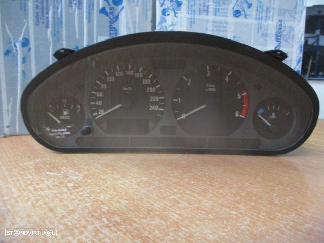 Quadrante 62118361154 BMW E36 COMPACT 1997 318 TDS 90CV 3P CINZA KM/H  DIGITAL - 1