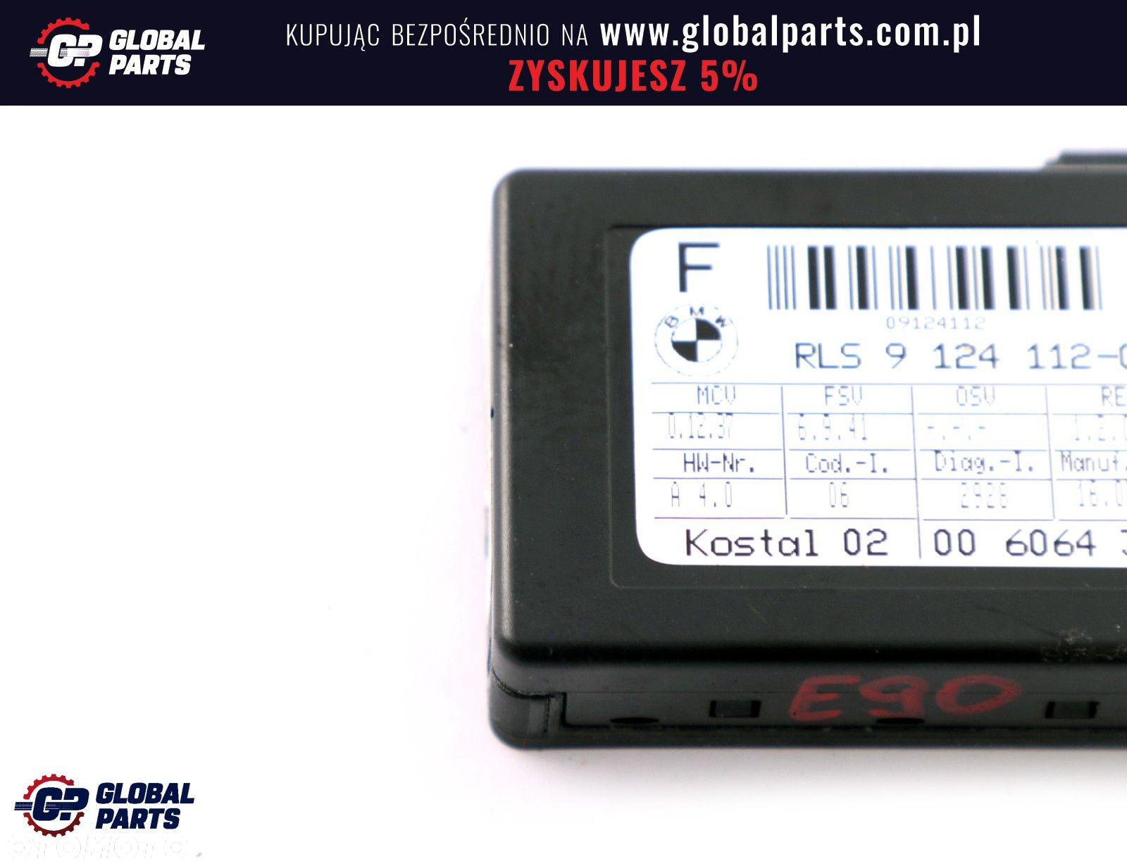 BMW E87 E90 R56 Czujnik sensor deszczu - 4