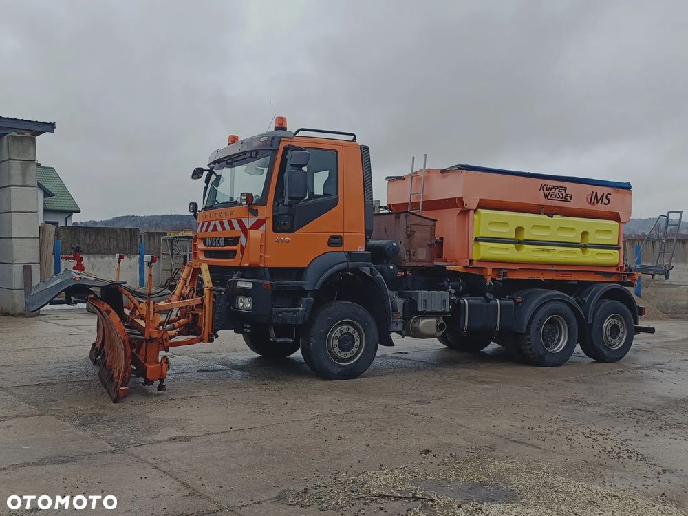 Iveco TRAKKER 410 6x4 / 6x6 Wywrotka / Piaskarka - 14